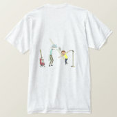 Rick en Morty T-shirt (Design achterkant)