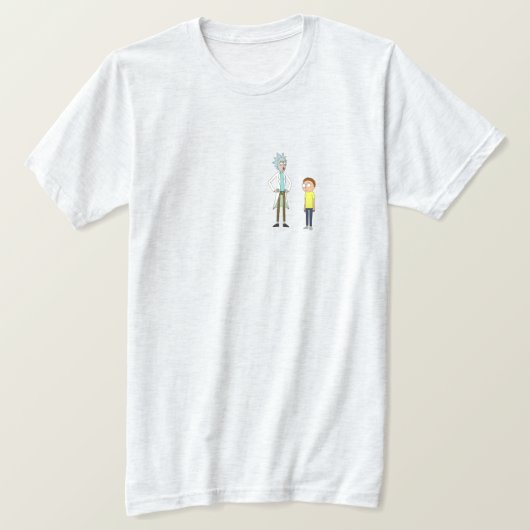 Rick en Morty T-shirt (Design voorkant)
