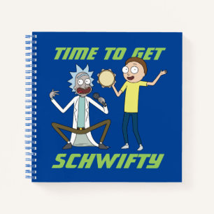 RICK EN MORTY™  Tijd om Schwifty te krijgen Notitieboek