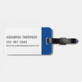 RICK EN MORTY™ | Tijd om Schwity te halen Bagagelabel (Achterkant horizontaal)