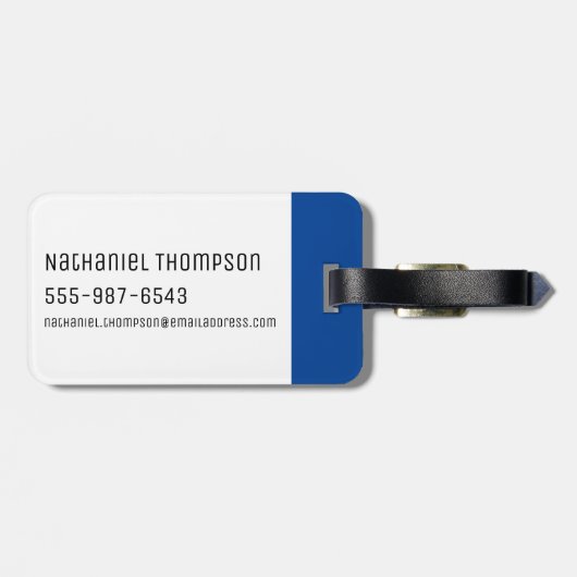 RICK EN MORTY™ | Tijd om Schwity te halen Bagagelabel (Achterkant horizontaal)