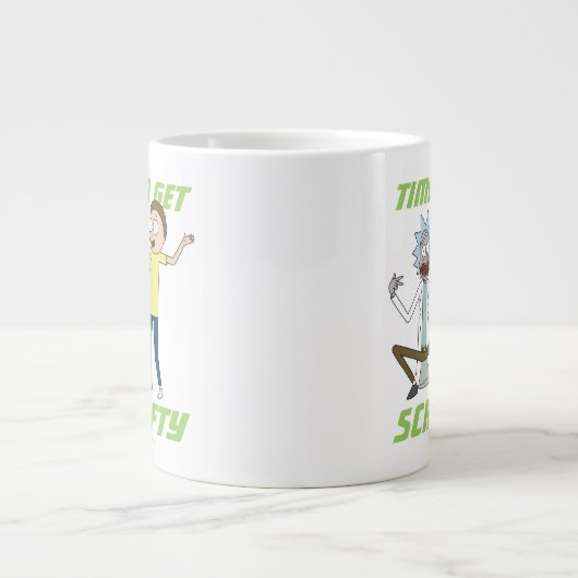 RICK EN MORTY™ | Tijd om Schwity te halen Grote Koffiekop (Voorkant)