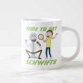 RICK EN MORTY™ | Tijd om Schwity te halen Grote Koffiekop (Rechts)