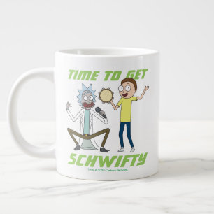 RICK EN MORTY™   Tijd om Schwity te halen Grote Koffiekop