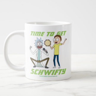 RICK EN MORTY™ | Tijd om Schwity te halen Grote Koffiekop