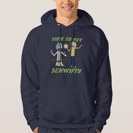 RICK EN MORTY™ | Tijd om Schwity te halen Hoodie (Voorkant)