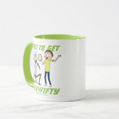 RICK EN MORTY™ | Tijd om Schwity te halen Mok (Voorkant links)