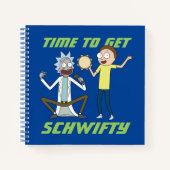 RICK EN MORTY™ | Tijd om Schwity te halen Notitieboek (Voorkant)