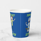 RICK EN MORTY™ | Tijd om Schwity te halen Papieren Bekers (Rechts)