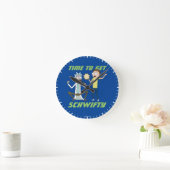 RICK EN MORTY™ | Tijd om Schwity te halen Ronde Klok (Huis)