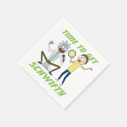 RICK EN MORTY™ | Tijd om Schwity te halen Servet (Hoek)