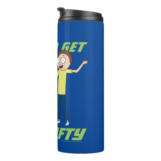 RICK EN MORTY™ | Tijd om Schwity te halen Thermosbeker (Geroteerd rechts)