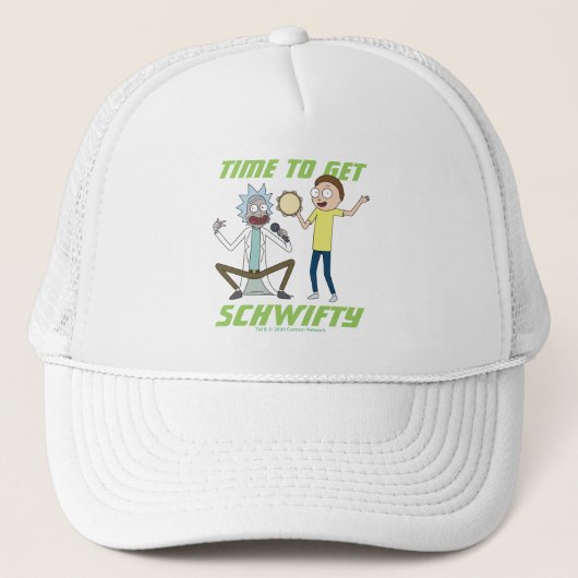 RICK EN MORTY™ | Tijd om Schwity te halen Trucker Pet (Voorkant)