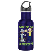 RICK EN MORTY™ | Tijd om Schwity te halen Waterfles (Voorkant)