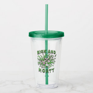 RICK EN MORTY™   Tot zuur Vat Acryl Drinkbeker