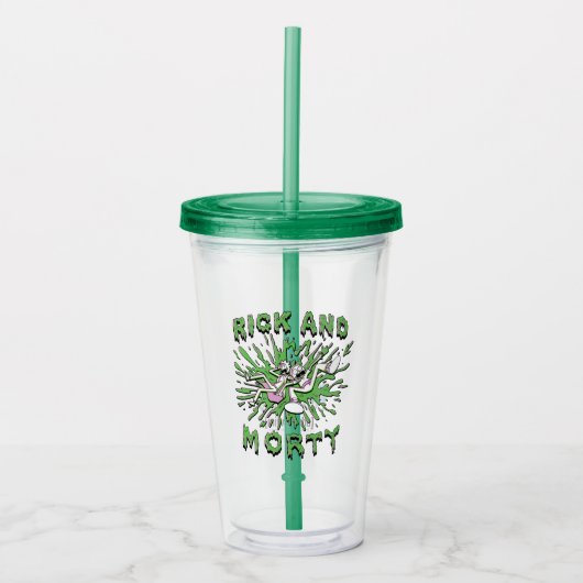 RICK EN MORTY™ | Tot zuur Vat Acryl Drinkbeker (Voorkant)