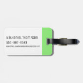 RICK EN MORTY™ | Tot zuur Vat Bagagelabel (Achterkant horizontaal)