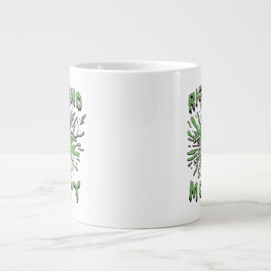 RICK EN MORTY™ | Tot zuur Vat Grote Koffiekop (Voorkant)