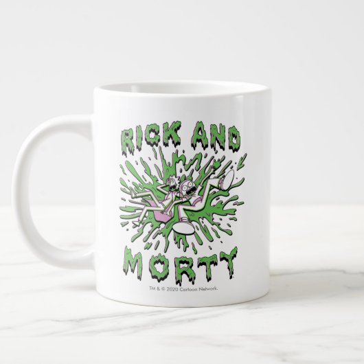 RICK EN MORTY™ | Tot zuur Vat Grote Koffiekop (Links)
