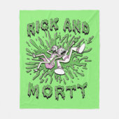 RICK EN MORTY™ | Tot zuur Vat vallen Fleece Deken (Voorkant)