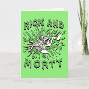 RICK EN MORTY™   Tot zuur Vat vallen Kaart