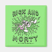 RICK EN MORTY™ | Tot zuur Vat vallen Magneet (Voorkant)