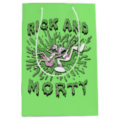 RICK EN MORTY™ | Tot zuur Vat vallen Medium Cadeauzakje (Voorkant)