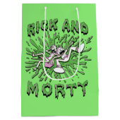 RICK EN MORTY™ | Tot zuur Vat vallen Medium Cadeauzakje (Achterkant)