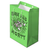 RICK EN MORTY™ | Tot zuur Vat vallen Medium Cadeauzakje (Achterkant Gekanteld)