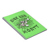 RICK EN MORTY™ | Tot zuur Vat vallen Notitieboek (Rechterzijde)