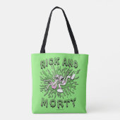 RICK EN MORTY™ | Tot zuur Vat vallen Tote Bag (Achterkant)