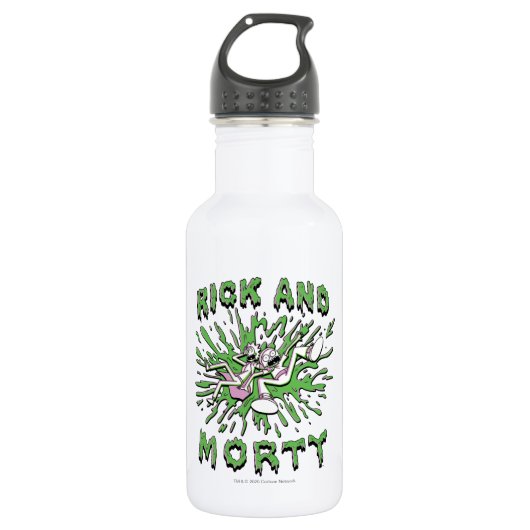 RICK EN MORTY™ | Tot zuur Vat Waterfles (Voorkant)