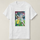 Rick en Morty tshirt (Design voorkant)