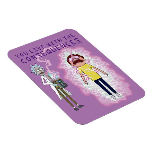 RICK EN MORTY™ | U leeft met de gevolgen Magneet (Rechterzijde)