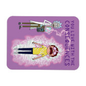 RICK EN MORTY™ | U leeft met de gevolgen Magneet (Horizontaal)