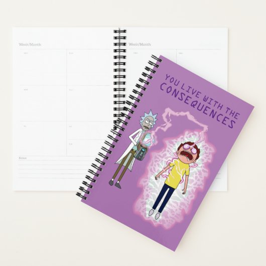 RICK EN MORTY™ | U leeft met de gevolgen Planner (Display)