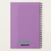 RICK EN MORTY™ | U leeft met de gevolgen Planner (Achterkant)