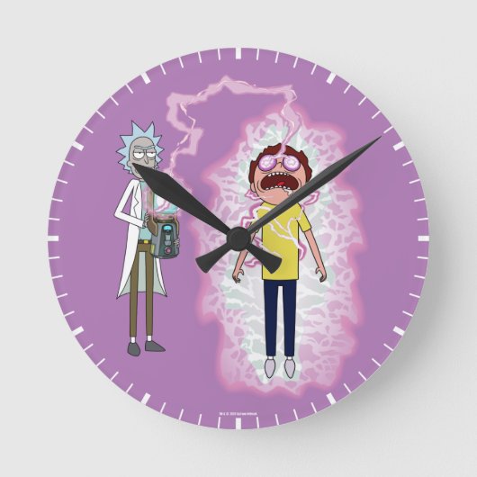 RICK EN MORTY™ | U leeft met de gevolgen Ronde Klok (Voorkant)