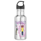 RICK EN MORTY™ | U leeft met de gevolgen Waterfles (Voorkant)