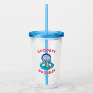 RICK EN MORTY™   Vaarwel Moonmen Acryl Drinkbeker