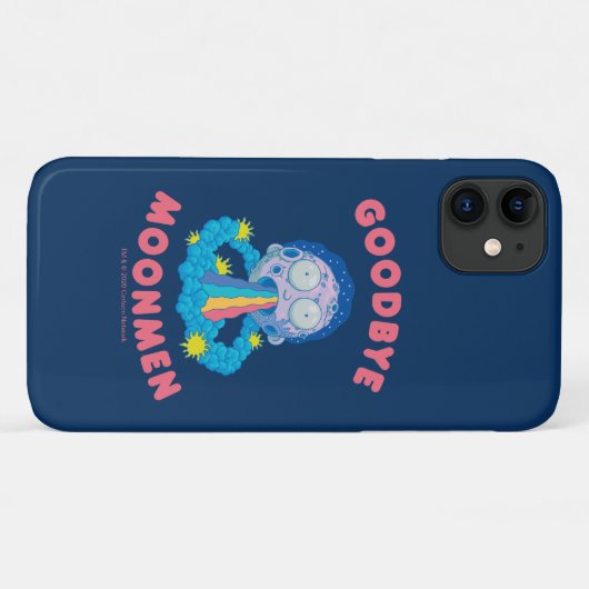 RICK EN MORTY™ | Vaarwel Moonmen Case-Mate iPhone Case (Achterkant (horizontaal))