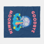 RICK EN MORTY™ | Vaarwel Moonmen Fleece Deken (Voorkant (Horizontaal))