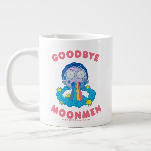 RICK EN MORTY™ | Vaarwel Moonmen Grote Koffiekop (Links)