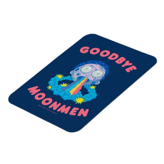 RICK EN MORTY™ | Vaarwel Moonmen Magneet (Linkerzijde)