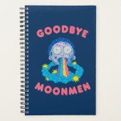 RICK EN MORTY™ | Vaarwel Moonmen Planner (Voorkant)
