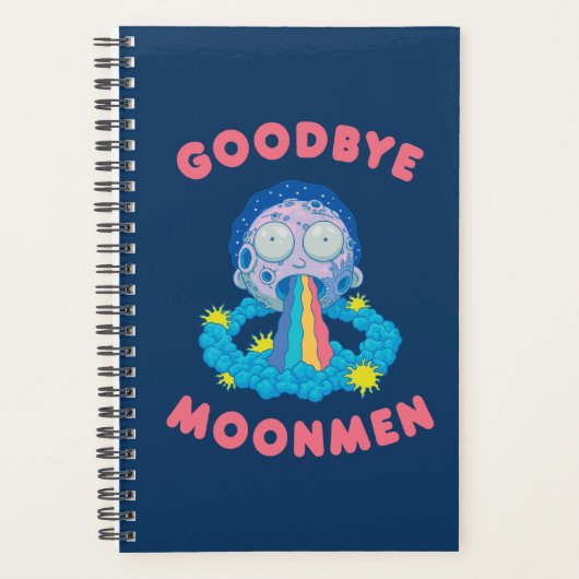 RICK EN MORTY™ | Vaarwel Moonmen Planner (Voorkant)