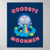RICK EN MORTY™ | Vaarwel Moonmen Poster (Voorkant)