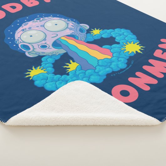 RICK EN MORTY™ | Vaarwel Moonmen Sherpa Deken (3/4)