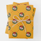 Rick en Morty | Vakantiepatroon voor feestdagen Inpakpapier Vel (In situ)