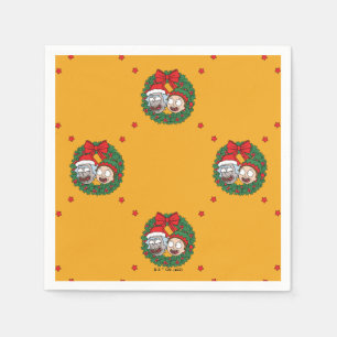 Rick en Morty   Vakantiepatroon voor feestdagen Servet